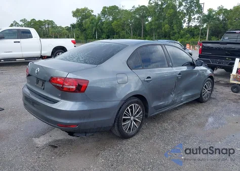 2018 Volkswagen Jetta 1.4T Se/1.4T Wolfsburg Edition из США, поврежденный, VIN 3VWDB7AJ6JM206964